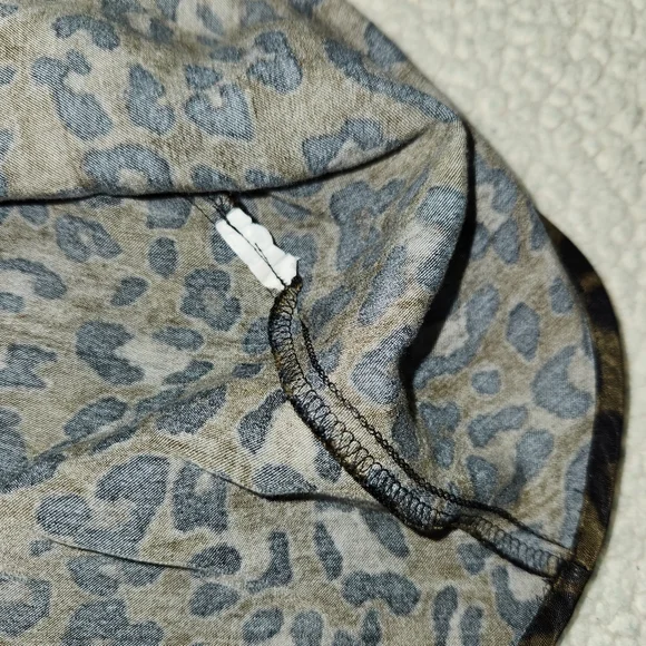 Zara‎ womens Leopard slip dress size M mini sleeveless V Neck Sexy Party 90's - Picture 7 of 9